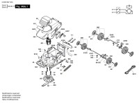 Bosch 0 600 897 042 ARM 32 Lawnmower 230 V / GB Spare Parts ARM32
